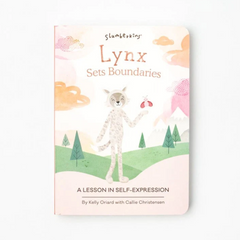 Lynx Sets Boundaries Board Book - Slumberkins