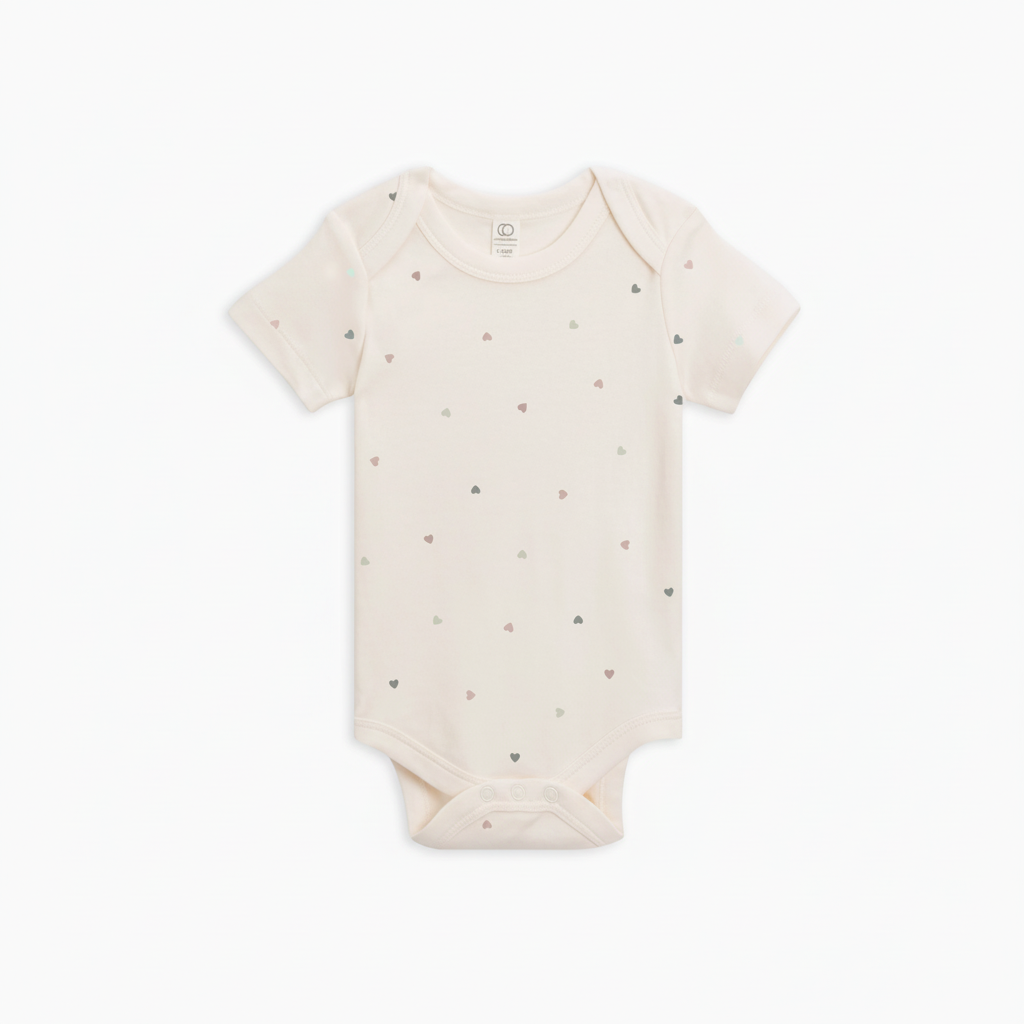 Ballet & Wisteria Heart Afton Bodysuit - Colored Organics