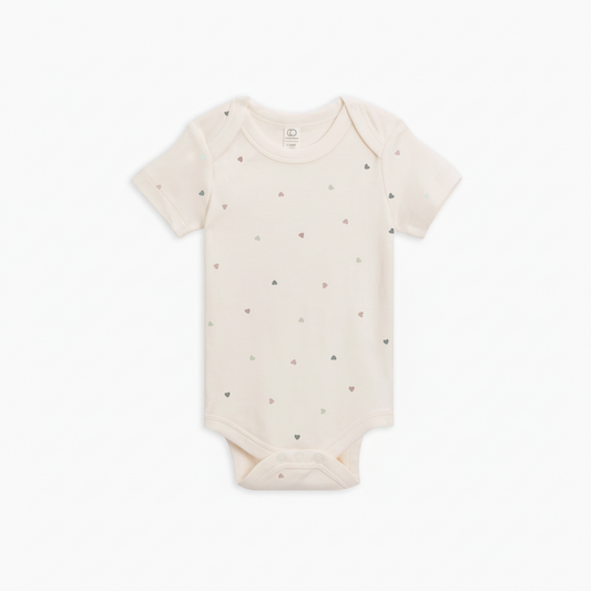 Ballet & Wisteria Heart Afton Bodysuit - Colored Organics