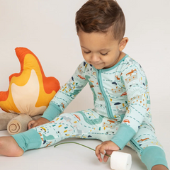 On The Road Again Romper - Bird & Bean