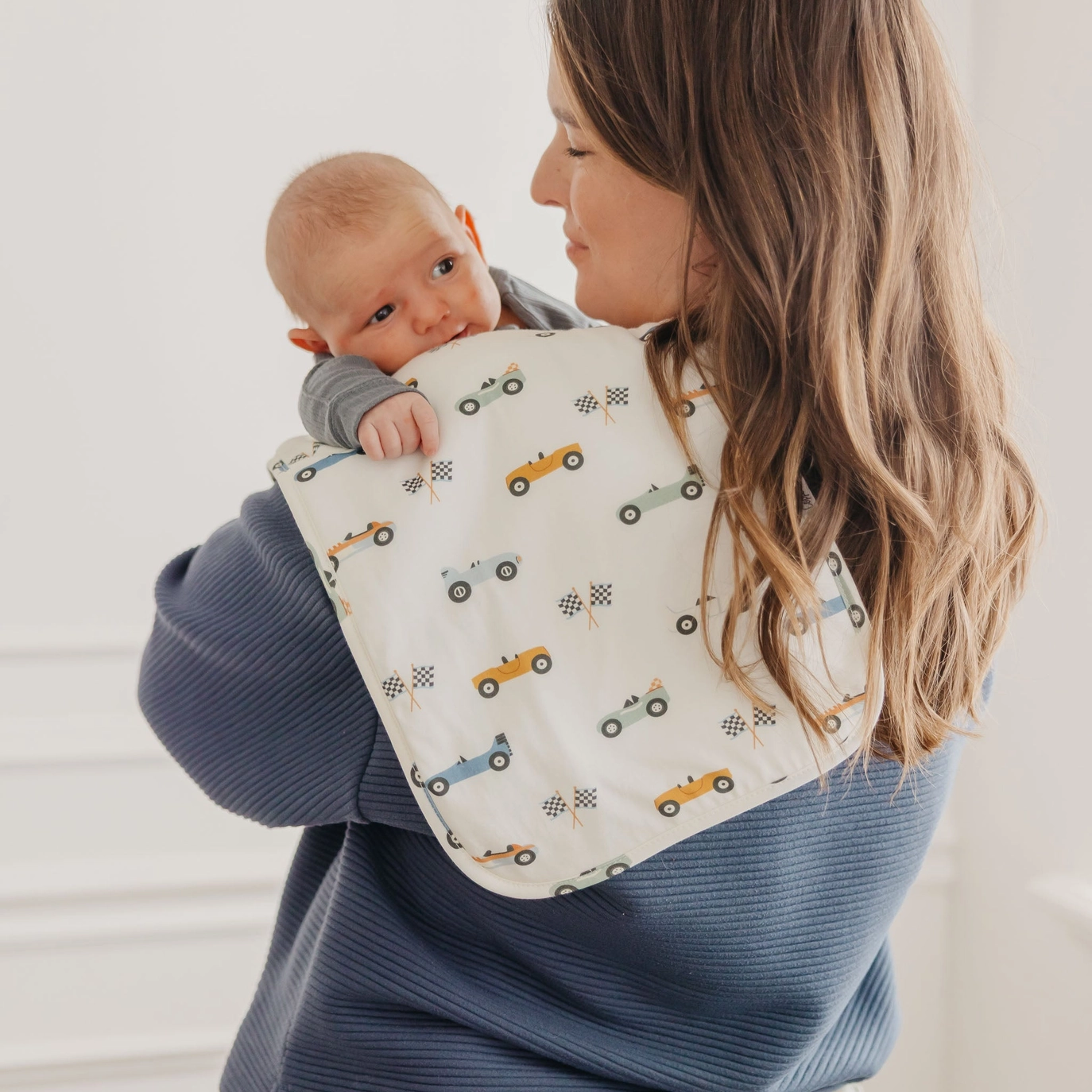Speedster Burp Cloths - Copper Pearl