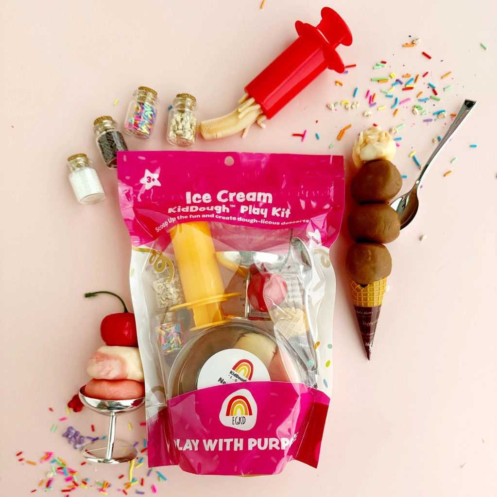 Ice Cream Kit - Earth Grown Kids Dough