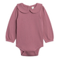 Bloom Peggy Peter Pan Collar Bodysuit - Colored Organics