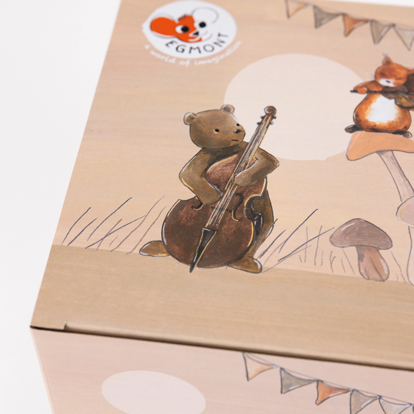Musicians Large Spinning Top - Egmont Toys