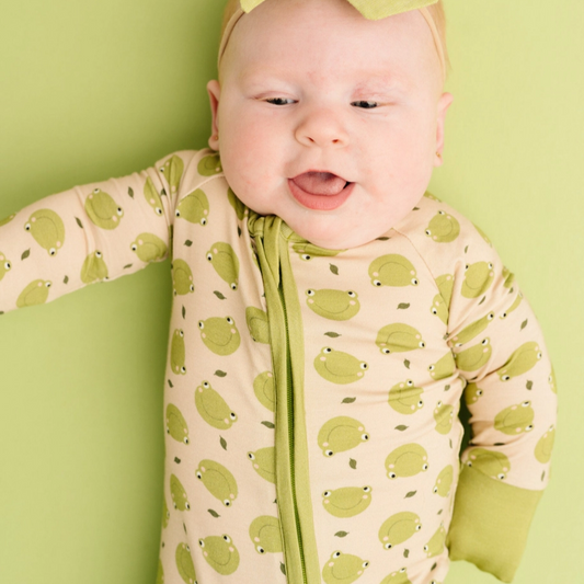 Froggy Friends Bamboo Sleeper - Little One Shop