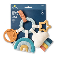 Rainbow Bitzy Busy Teething Ring - Itzy Ritzy