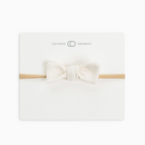 Ivory Dainty Bow - Colored Organics