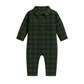 Bohdi Flannel Collared Romper  - Kendi