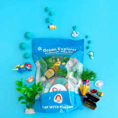 Ocean Explorer Kiddough Kit - Earth Grown Kids Dough