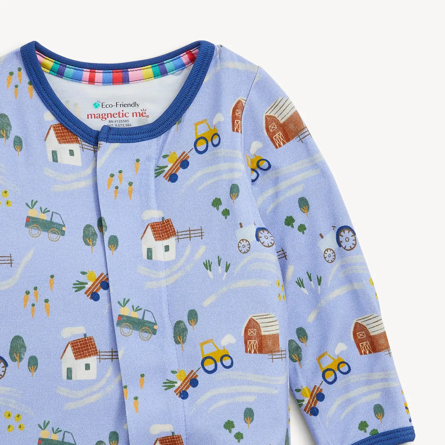 Farm to Cradle Footie - Magnetic Me