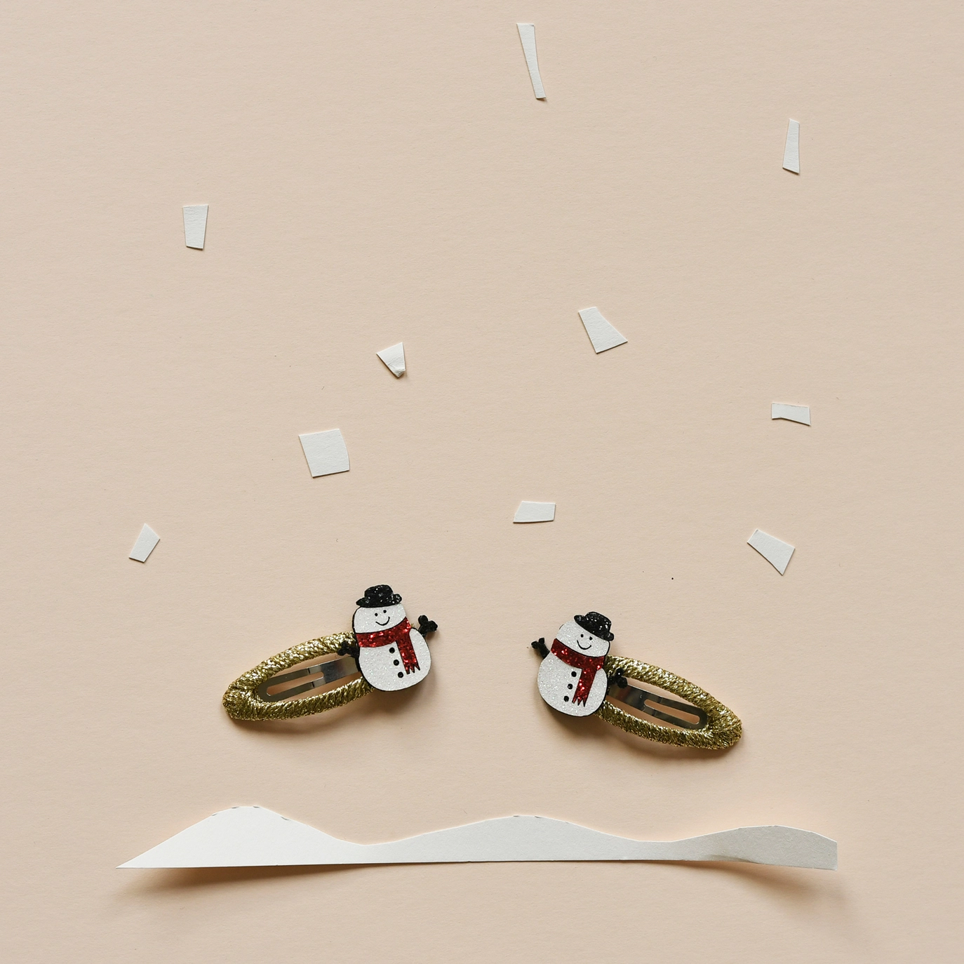 Snowman Glitter Clips - Rockahula