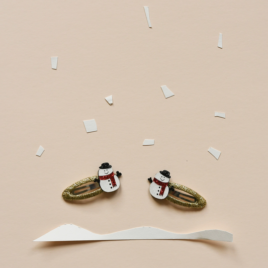 Snowman Glitter Clips - Rockahula