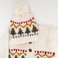 Tree Fair Isle Cardigan - The Blueberry Hill