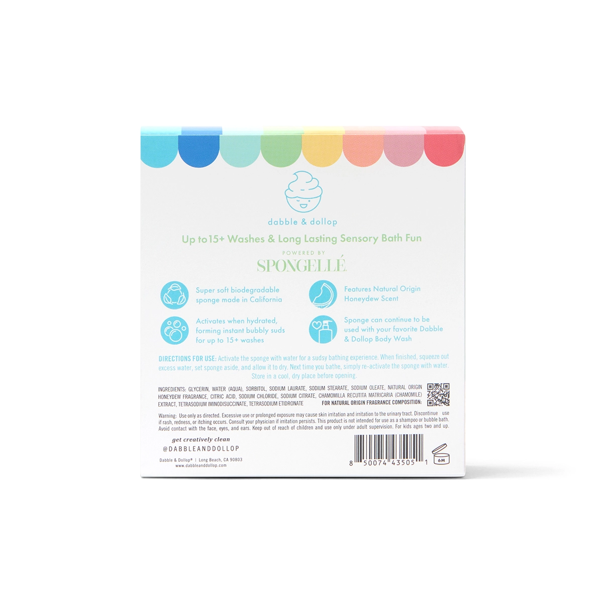Honeydew Sponge Pop Sponge - Dabble & Dollop