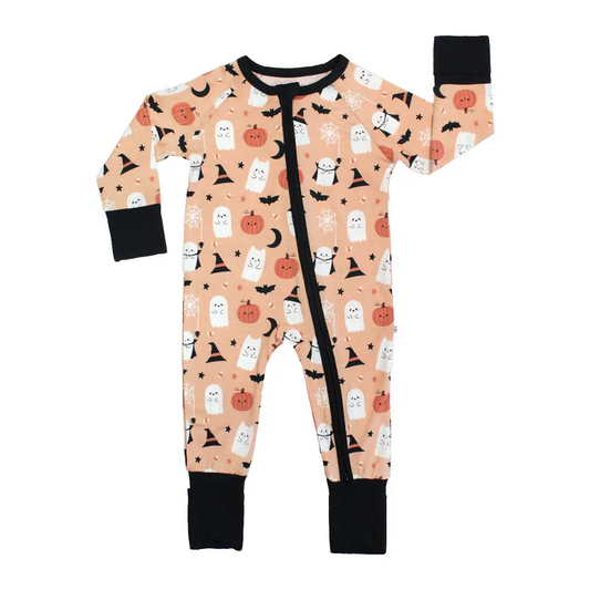 Boo-Tastic Convertible Footie (GLOW IN THE DARK) - Emerson and Friends