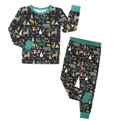 Night Forest Toddler Pajama Set - Emerson & Friends