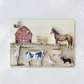 Farm Animals Chunky Wooden Puzzle - Paige Tate