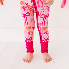 Little Bow Convertible Footie - Kiki & Lulu