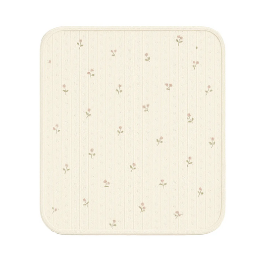 Loren Floral Brushed Back Pointelle Swaddle - Kendi