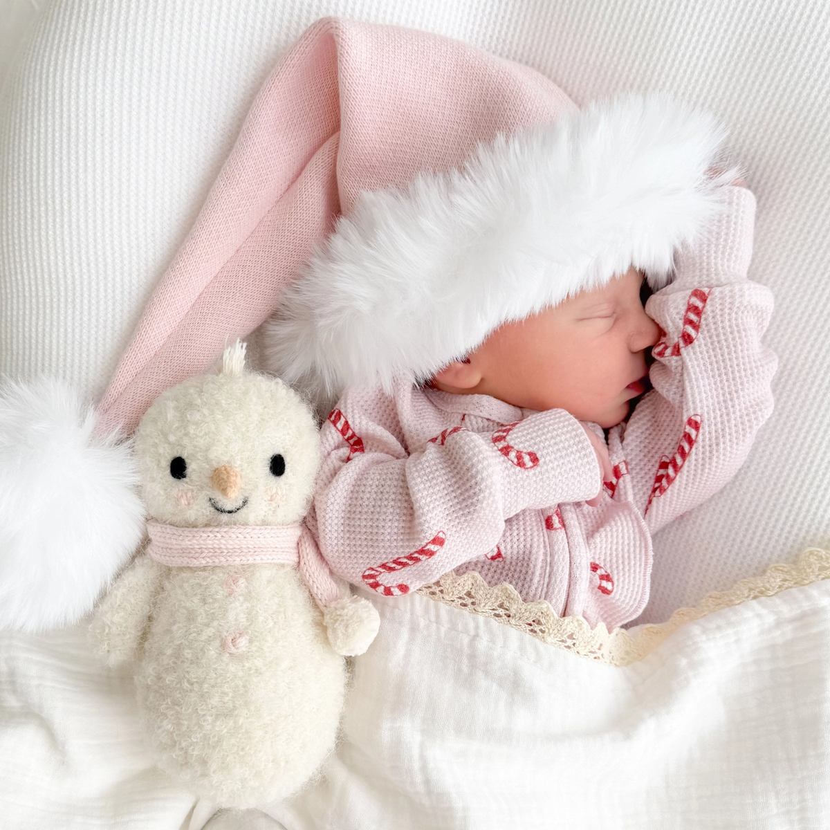 Baby Blush Snowman- Cuddle + Kind