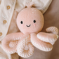 Baby Coral Pink Octopus - Cuddle + Kind