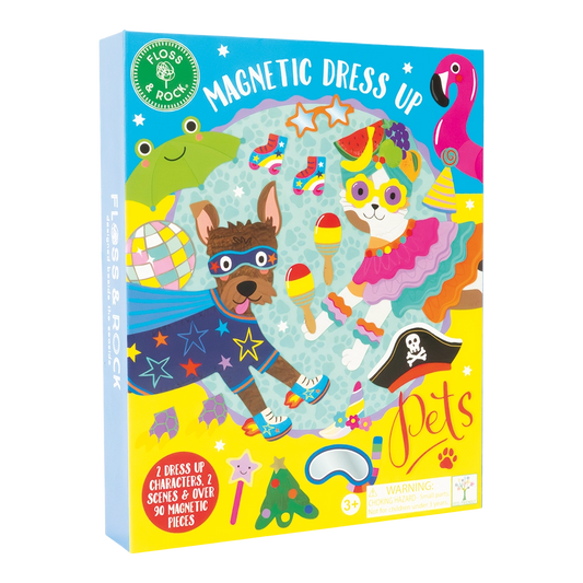 Pets Wooden Magnetic Dress Up - Floss and Rock