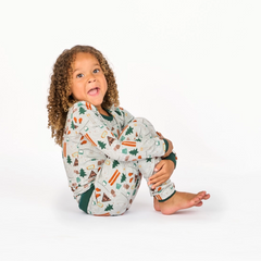 Ski Day Winter Toddler Pajama Set - Emerson & Friends