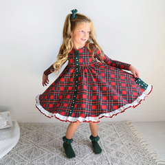 Holland & Dottie Button Dress - Gigi & Max