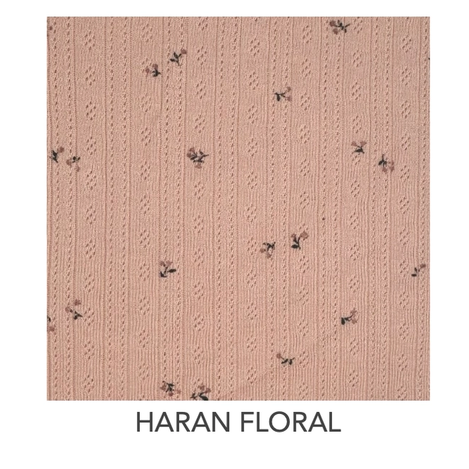 Horan Floral Addy Flutter Pointelle Romper - Kendi