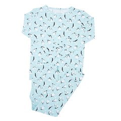 Silly Penguins Two Piece Set - Sweet Bamboo