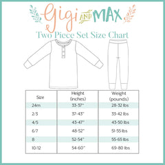 River Plaid Two Piece Set - Gigi & Max