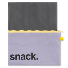 Lavender Zip Snack Bag - Fluf