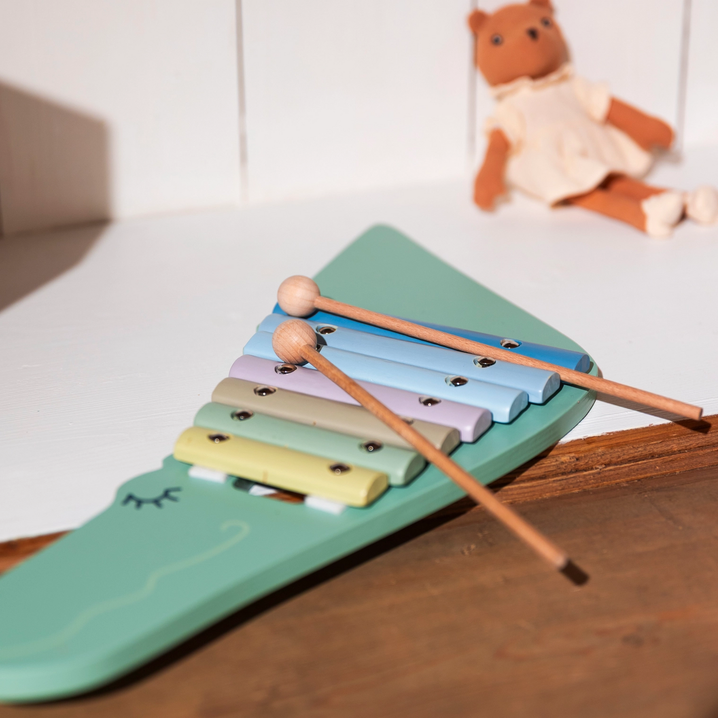 Wooden Croc Xylophone - Egmont Toys