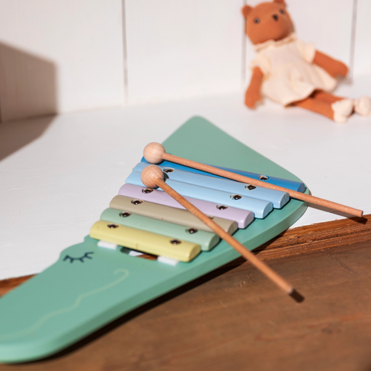 Wooden Croc Xylophone - Egmont Toys