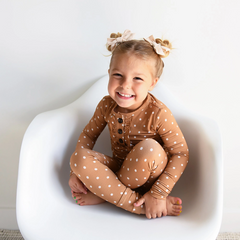 Maple Dot Ruffle Two Piece Set - Gigi & Max