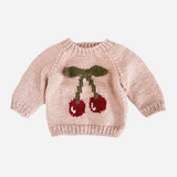 Cherry Pullover Sweater - The Blueberry Hill