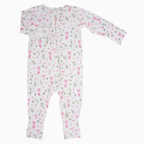 Sydney's Slippers Convertible Romper - Sweet Bamboo