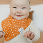 Rue Bandana Bibs - Copper Pearl