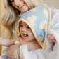 Ducky Knit Hooded Towel - Copper Pearl