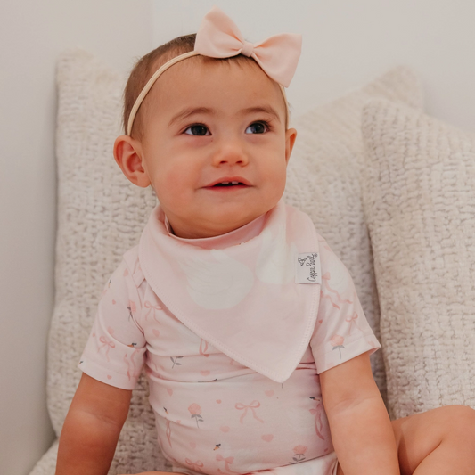 Katerina Bandana Bibs - Copper Pearl