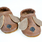 Sepia Doggie Leather Shoe - Starry Knight Designs