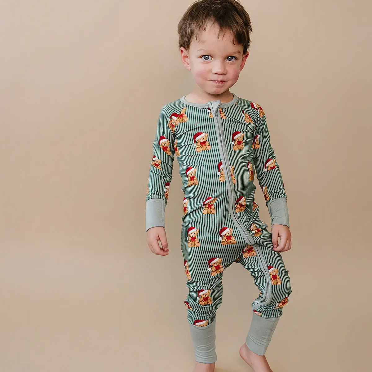 Merry Bears Romper - Lucky Panda Kids