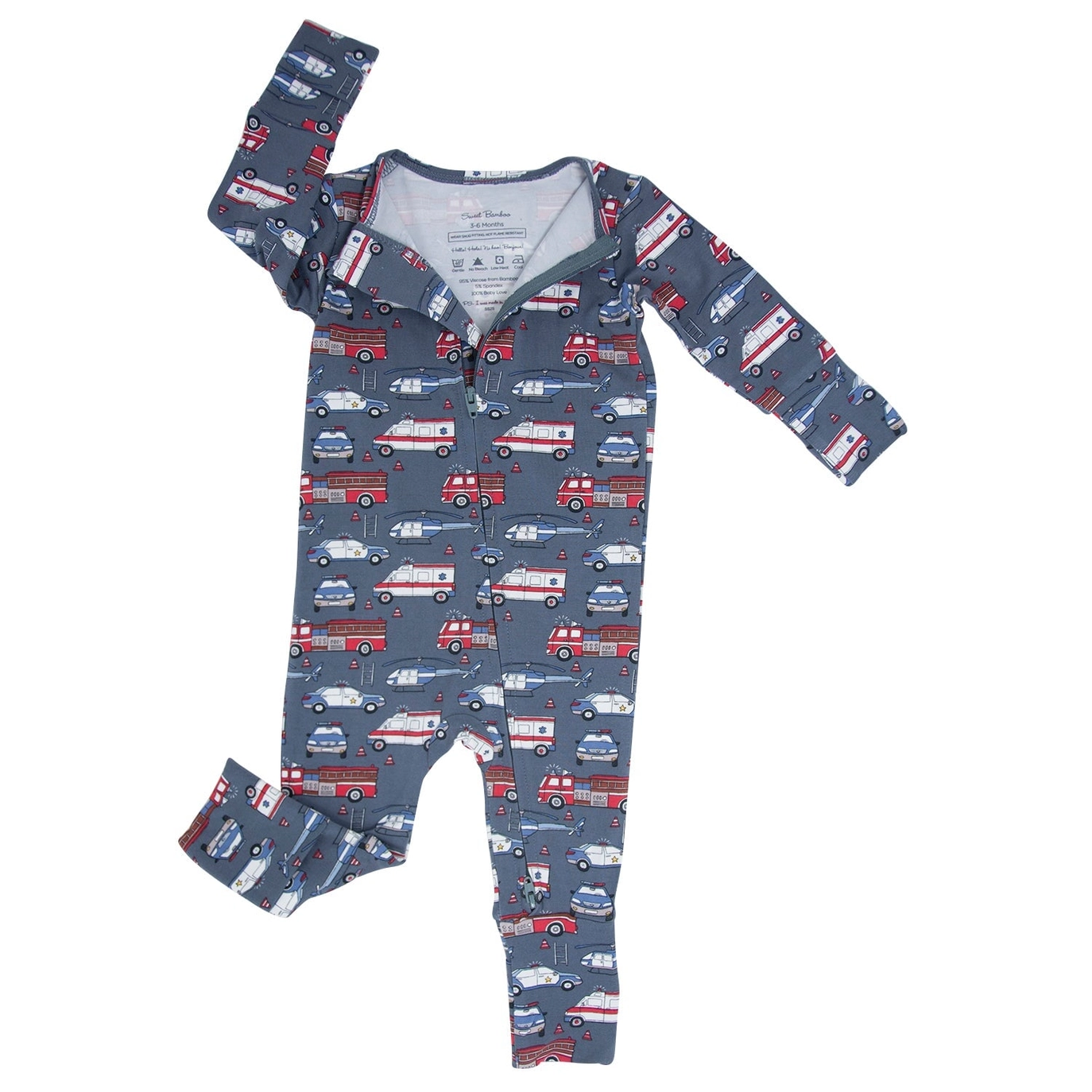 Iron Man Convertible Romper - Sweet Bamboo