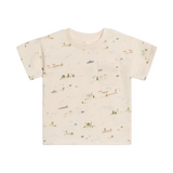 Lake Hollis Drop Shoulder Tee - Colored Organics