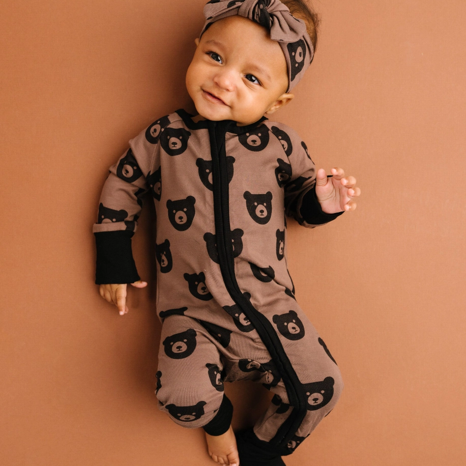 Brown Bear Bamboo Sleeper - Little One Shop