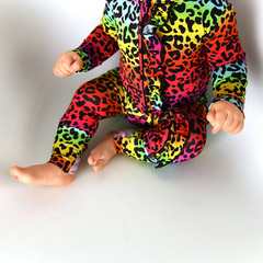 Lisa Leopard Ruffle Zip - Gigi & Max