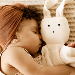 Cuddle Muslin Security Blanket - Ali + Oli