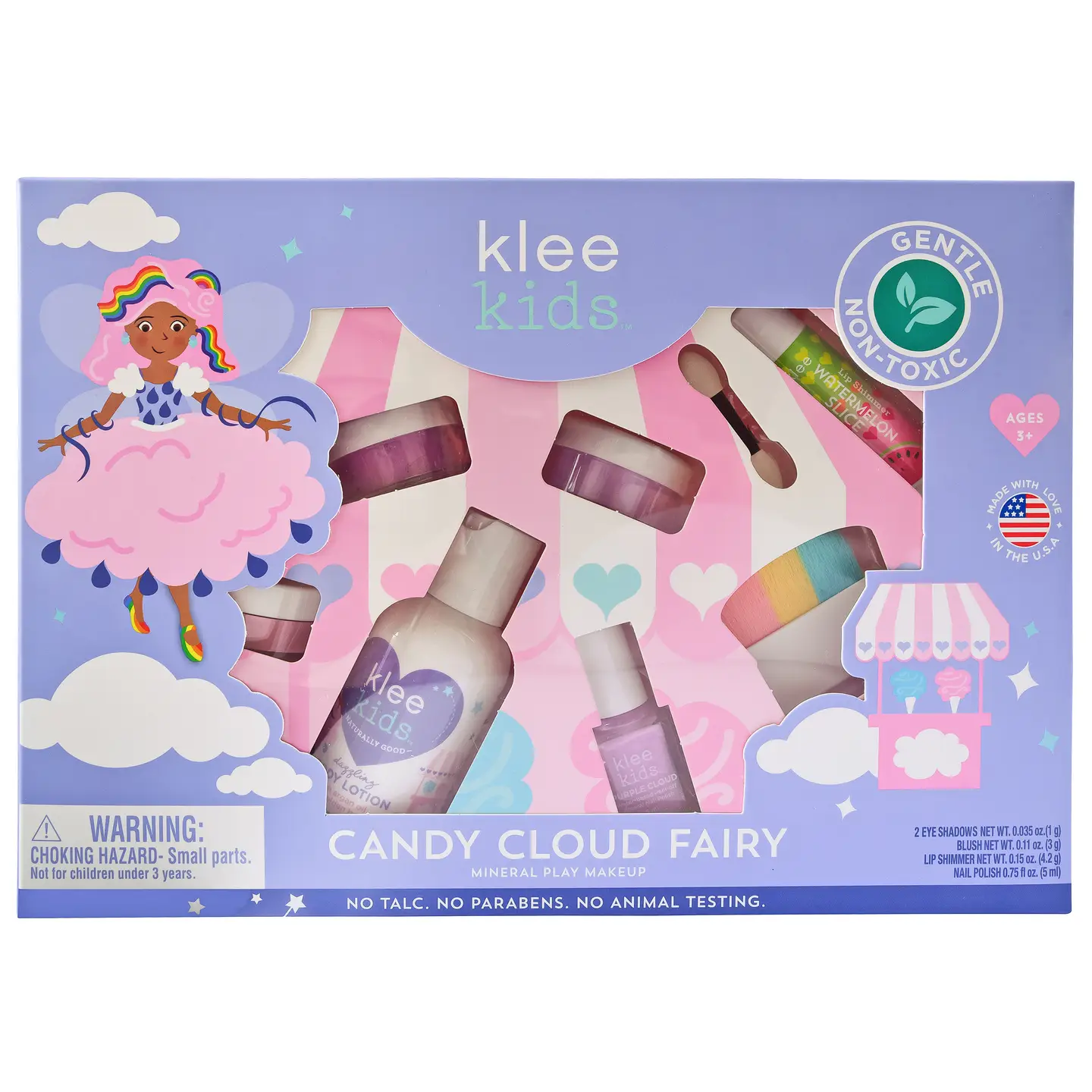 Candy Cloud Fairy Deluxe Makeup Kit- Klee Naturals