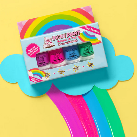 Rainbow 4 Pack Box Set  - Piggy Paint