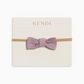 Fog Dainty Bow - Colored Organics